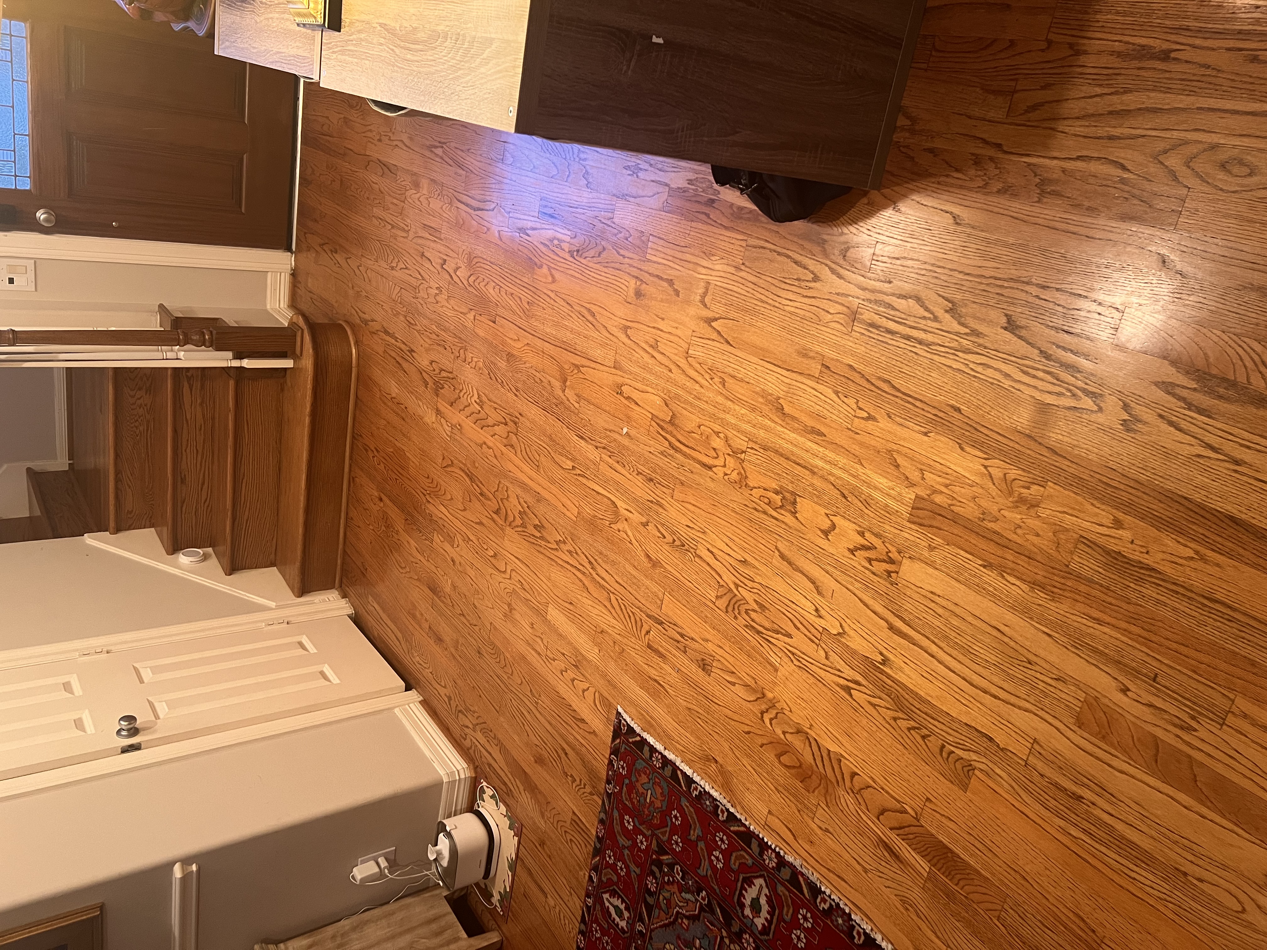 Entryway after professional cleaning